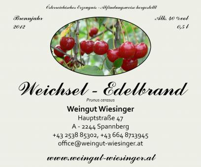 Weichseledelbrand (sour cherry) 